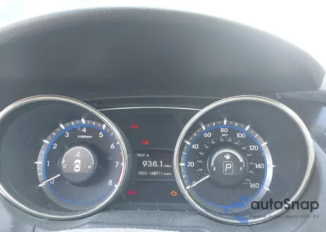 2011 Hyundai Sonata Limited из США, поврежденный, VIN 5NPEC4AC7BH302937